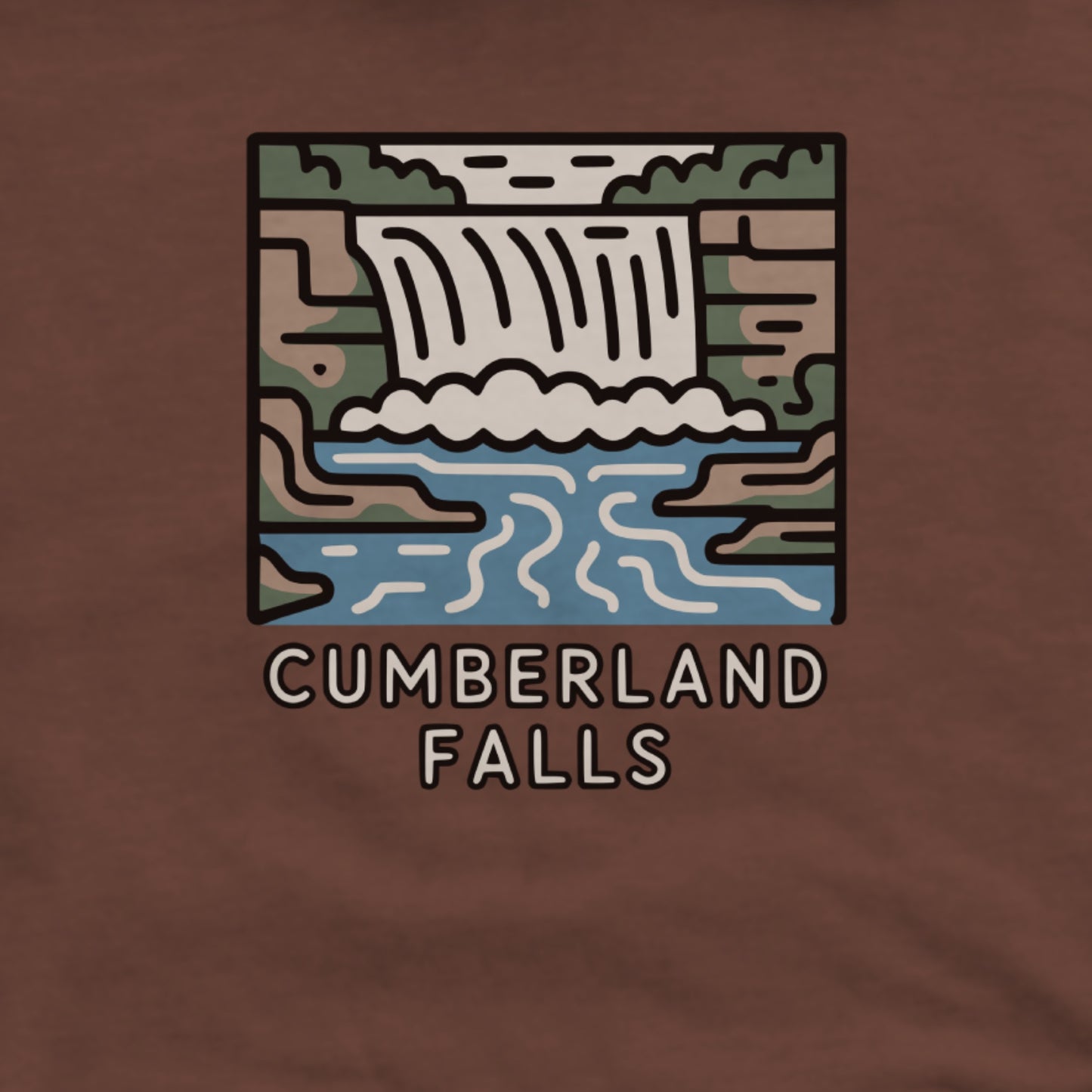 Cumberland Falls State Resort Park Hoodie Adventure and Outdoors Themed Hoodie