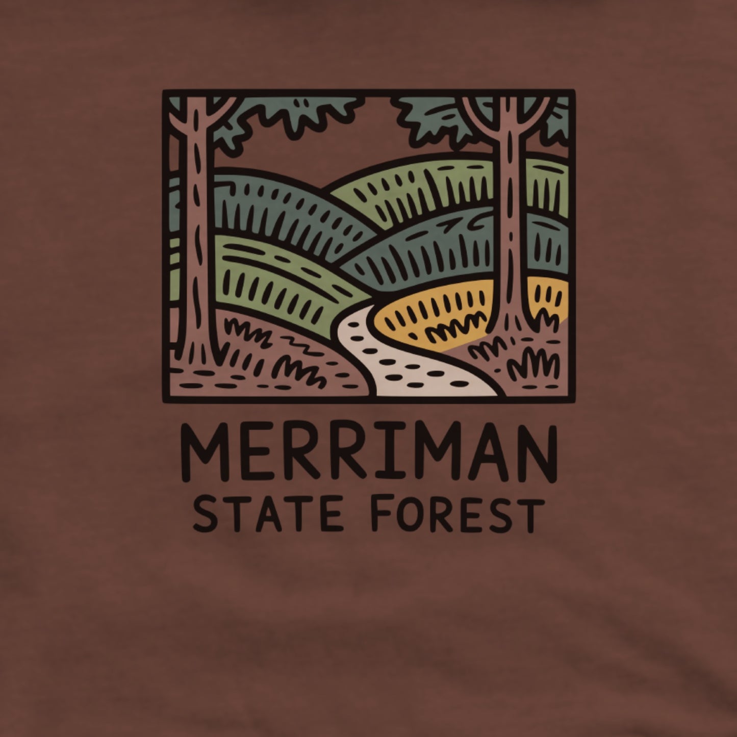 Merriman State Forest Hoodie Adventure and Outdoors Themed Hoodie