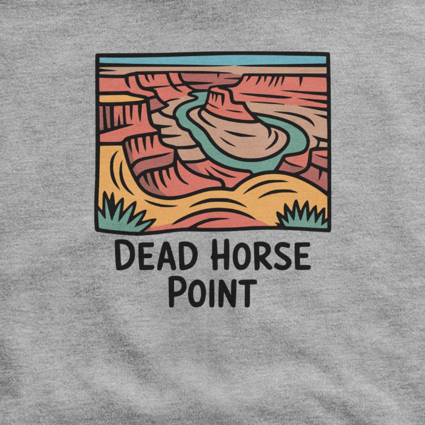 Dead Horse Point State Park Hoodie Adventure and Outdoors Themed Hoodie