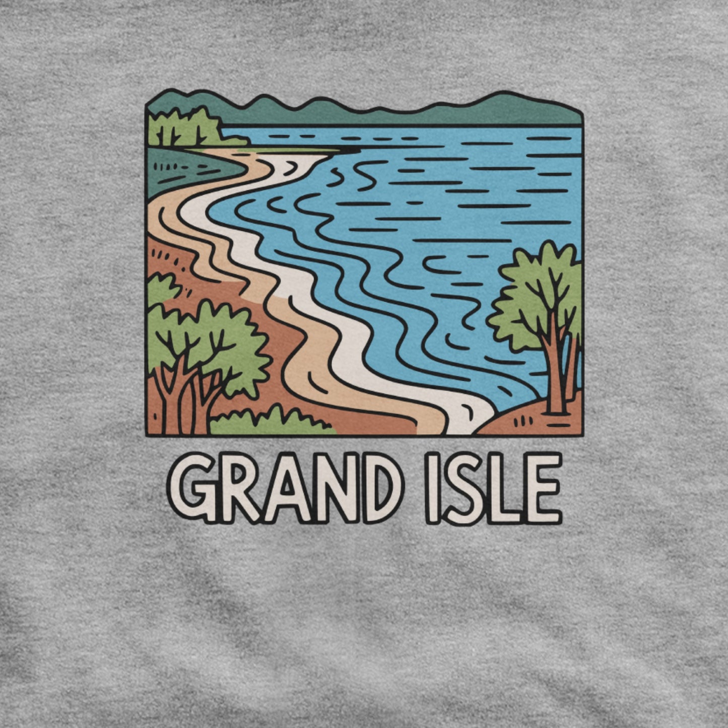 Grand Isle State Park Hoodie Adventure and Outdoors Themed Hoodie