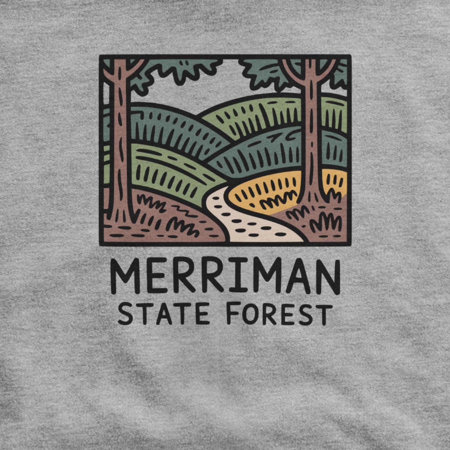 Merriman State Forest Hoodie Adventure and Outdoors Themed Hoodie
