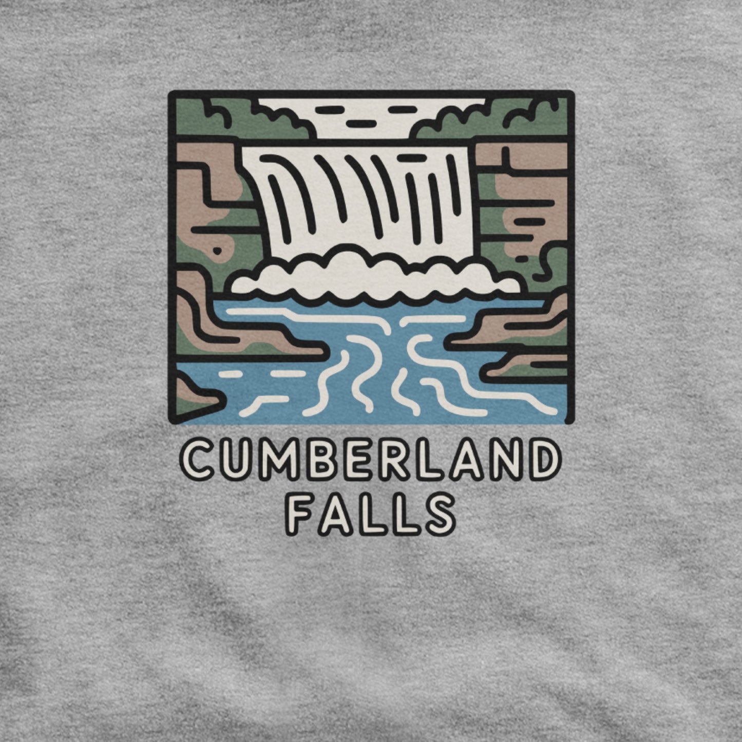 Cumberland Falls State Resort Park Hoodie Adventure and Outdoors Themed Hoodie