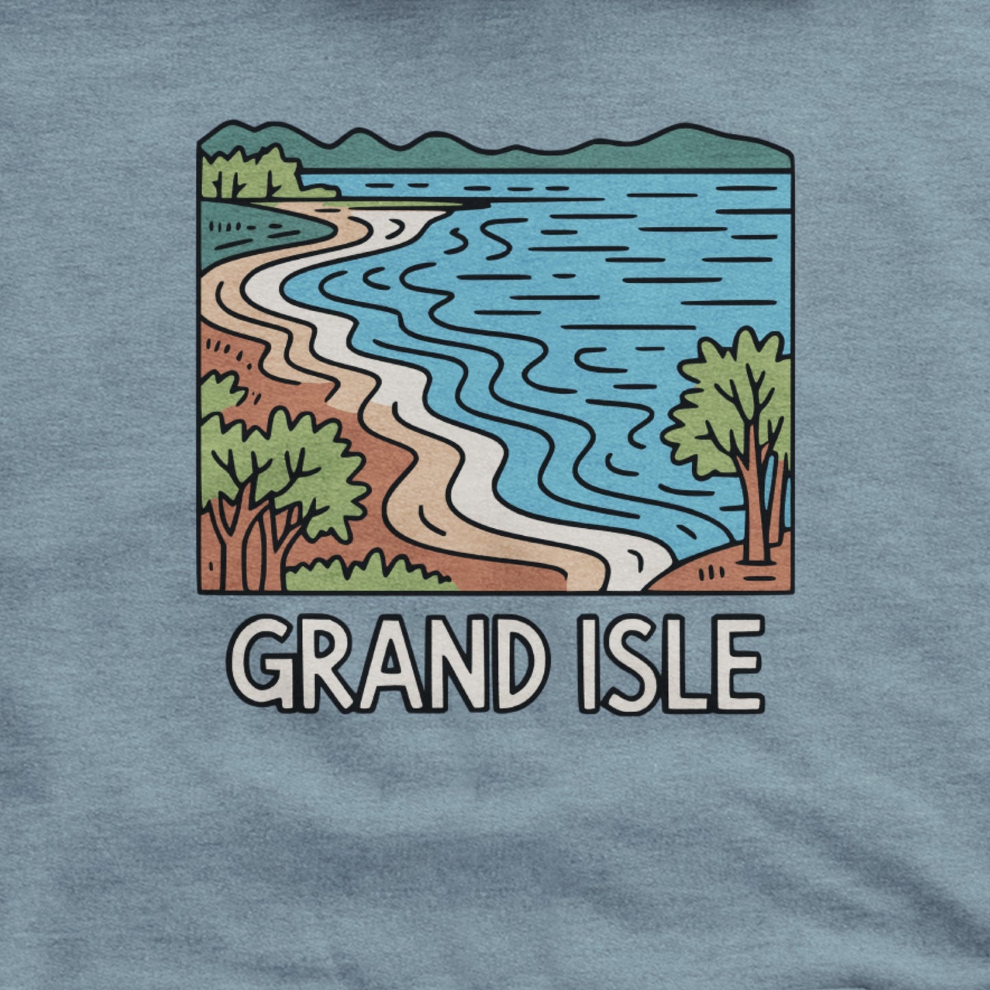 Grand Isle State Park Hoodie Adventure and Outdoors Themed Hoodie