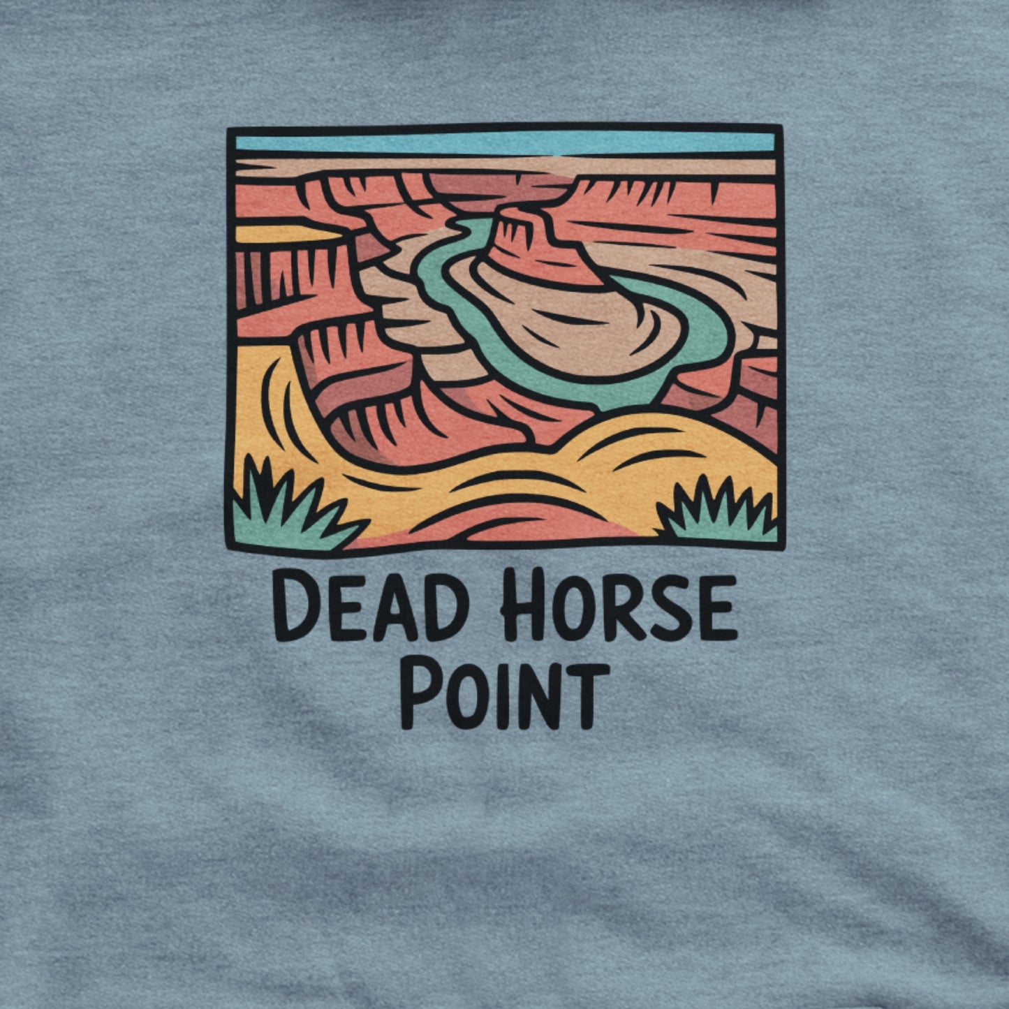 Dead Horse Point State Park Hoodie Adventure and Outdoors Themed Hoodie