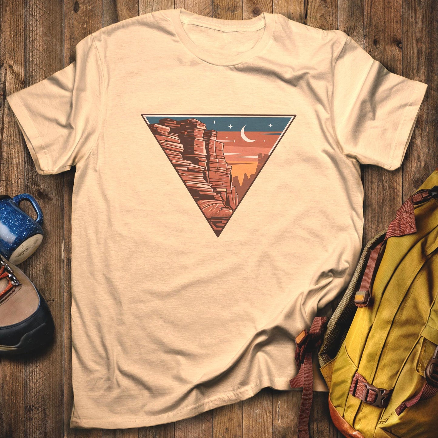 Red Rock Canyon T-Shirt Sand Adventure and Outdoors Themed T-Shirt