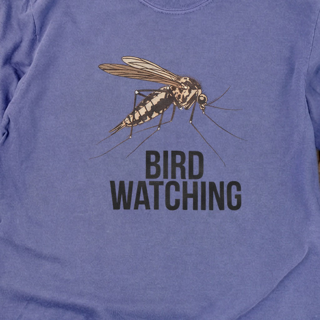Mosquito Bird Watching Cotton Long Sleeve