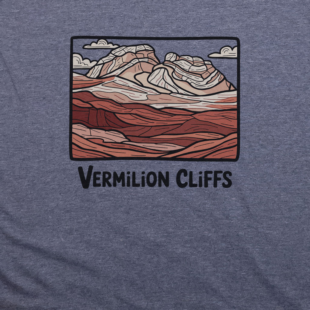 Vermilion Cliffs T-Shirt Adventure and Outdoors Themed T-Shirt