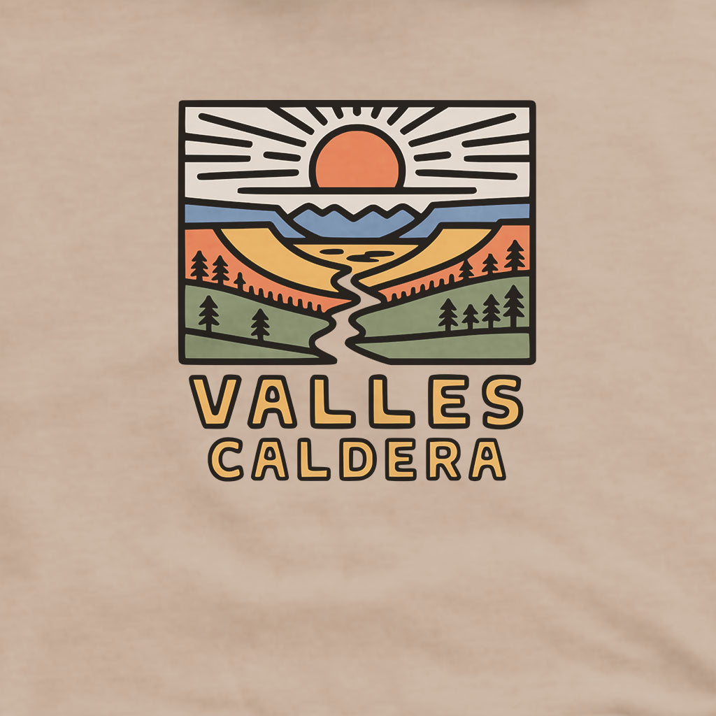 Valles Caldera National Preserve Hoodie Adventure and Outdoors Themed Hoodie