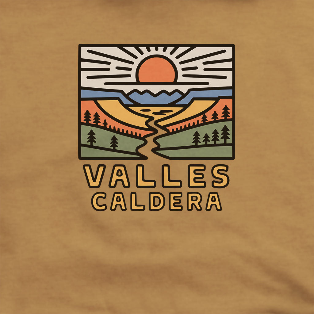 Valles Caldera National Preserve Hoodie Adventure and Outdoors Themed Hoodie