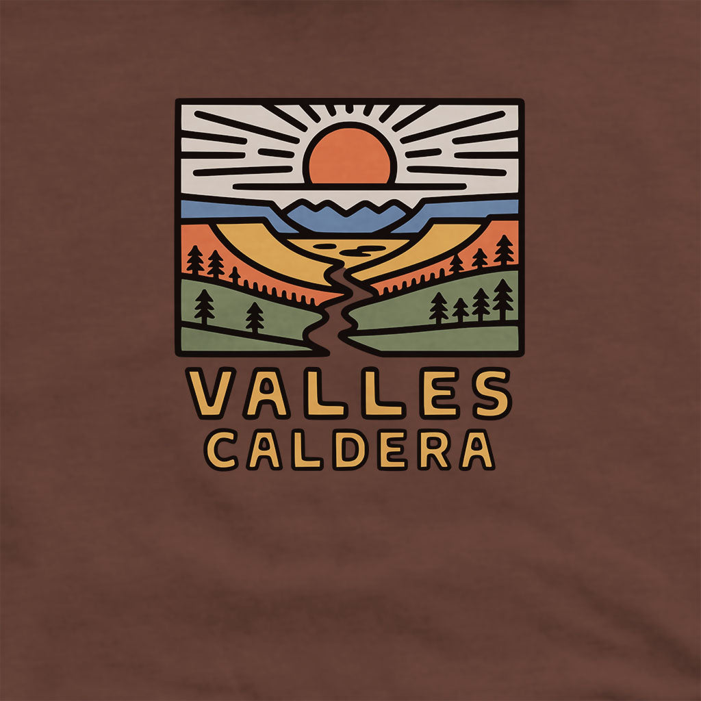 Valles Caldera National Preserve Hoodie Adventure and Outdoors Themed Hoodie