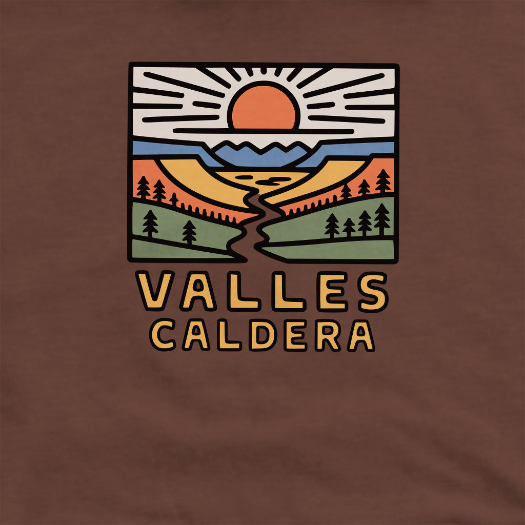 Valles Caldera National Preserve Sweatshirt Adventure and Outdoors Themed Sweatshirt