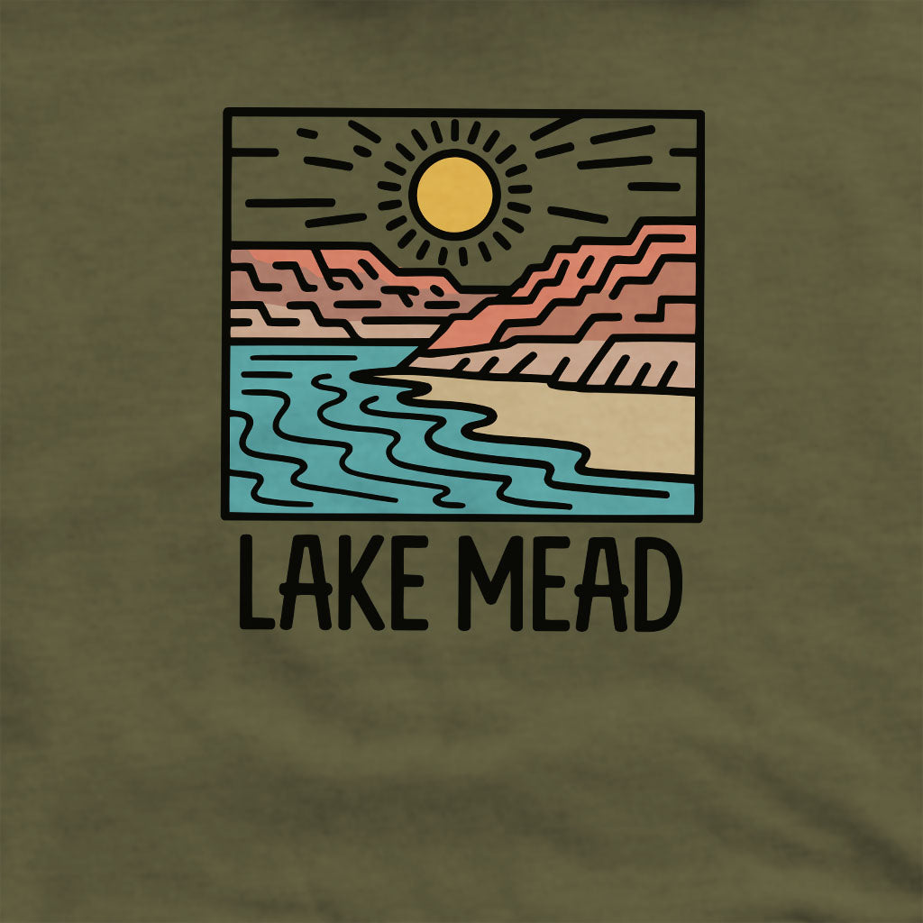 Lake Mead National Recreation Area Crewneck Sweatshirt Adventure and Outdoors Themed Sweatshirt