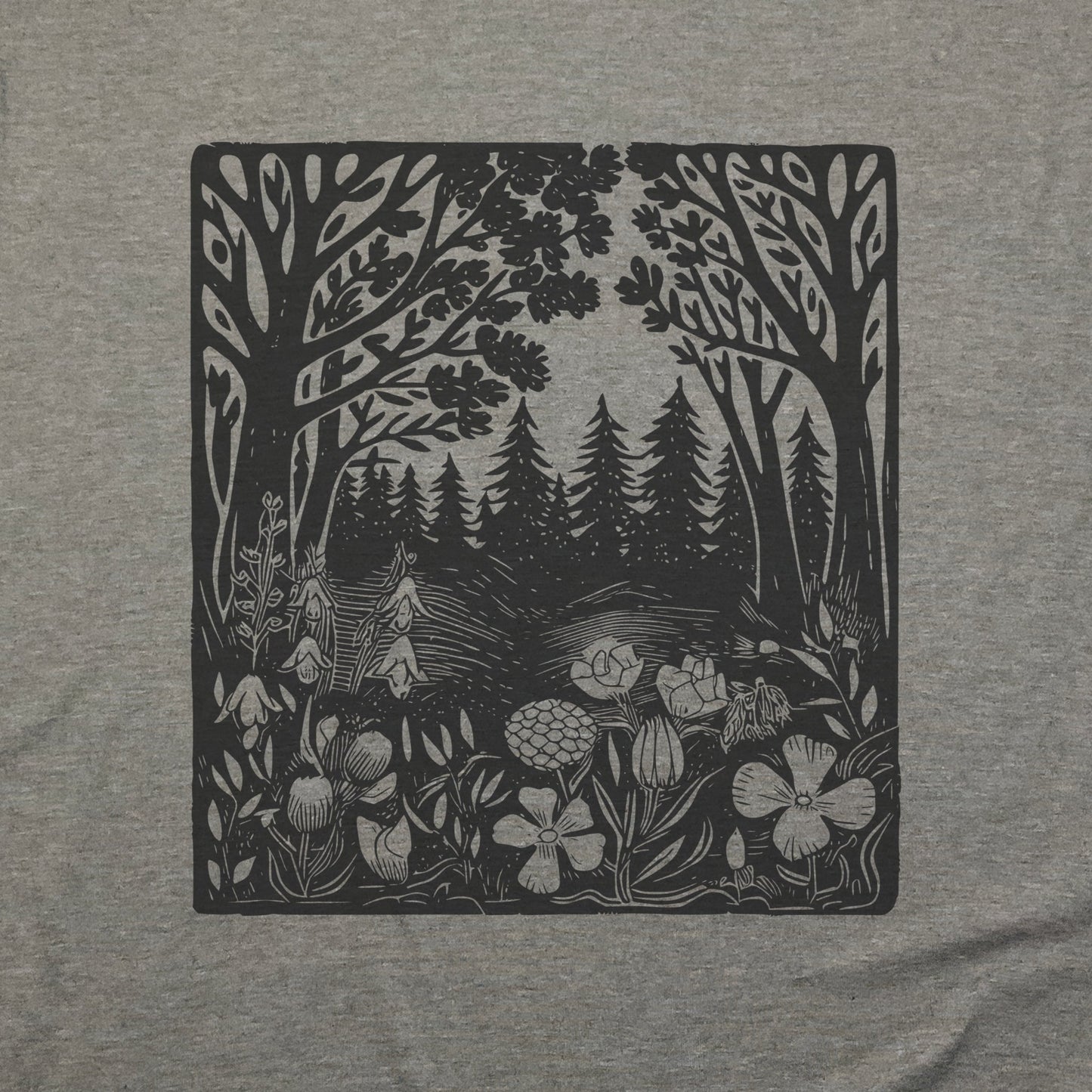 Forest Bloom T-Shirt Adventure and Outdoors Themed T-Shirt