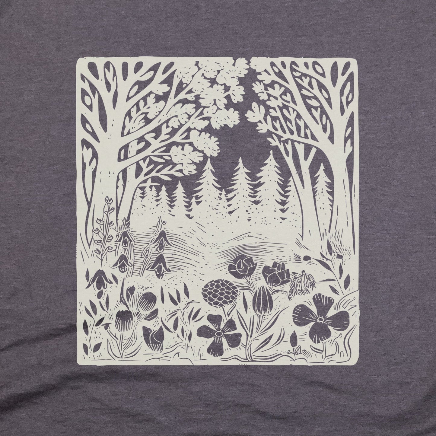 Forest Bloom T-Shirt Adventure and Outdoors Themed T-Shirt
