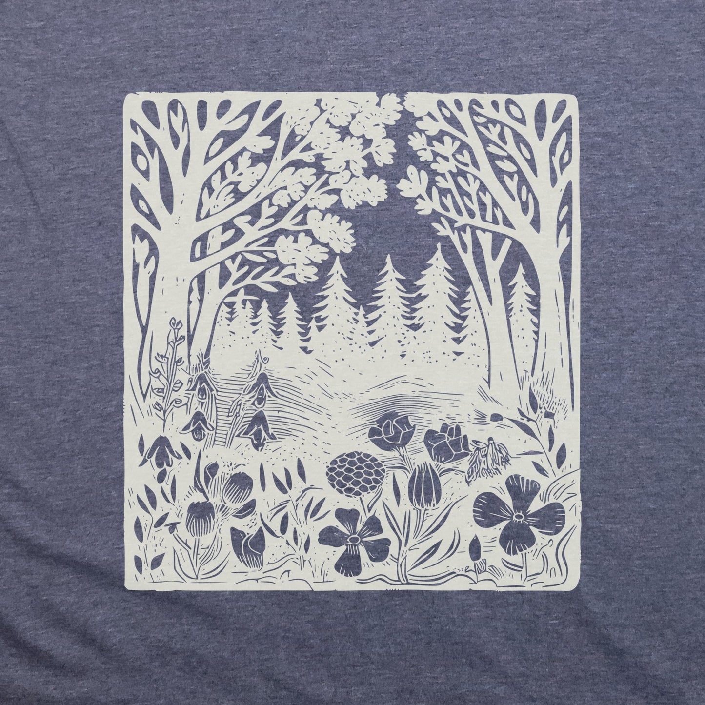 Forest Bloom T-Shirt Adventure and Outdoors Themed T-Shirt