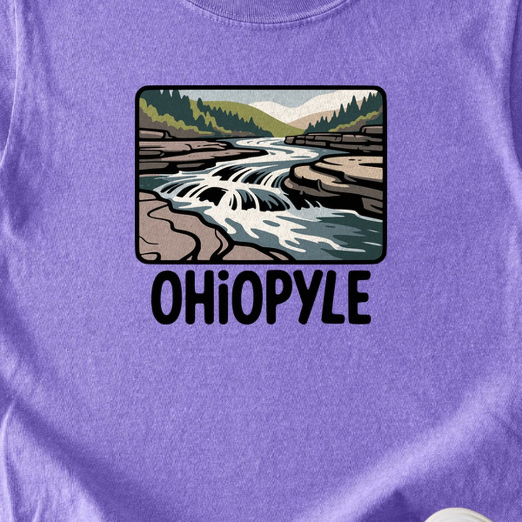 Ohiopyle State Park Kids Cotton T-Shirt