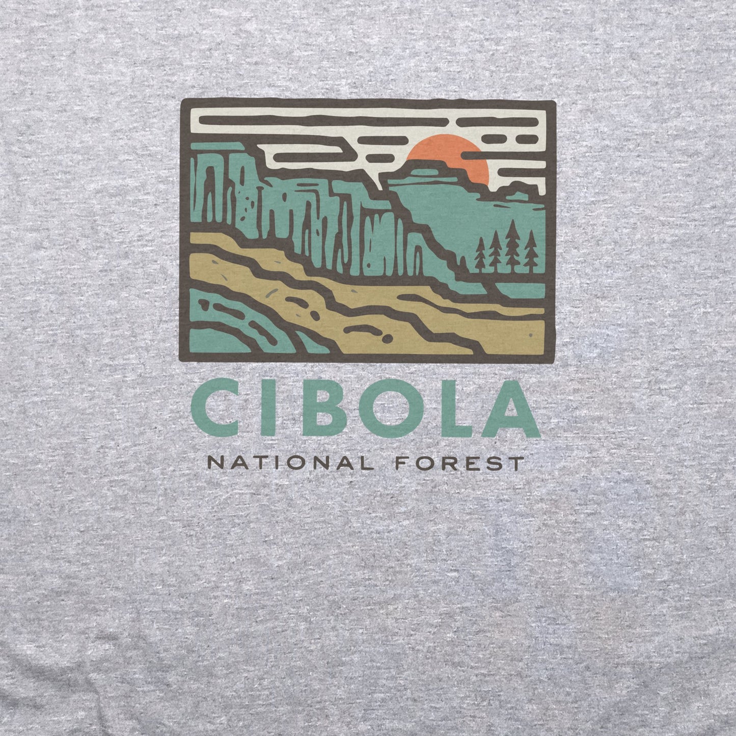 Cibola National Forest T-Shirt Adventure and Outdoors Themed T-Shirt