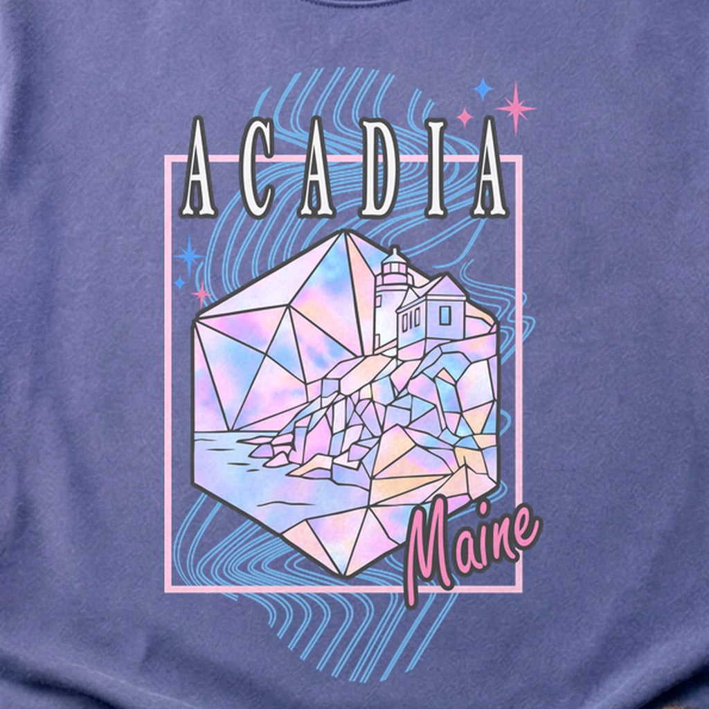 Acadia Retro 80's Cotton T-Shirt