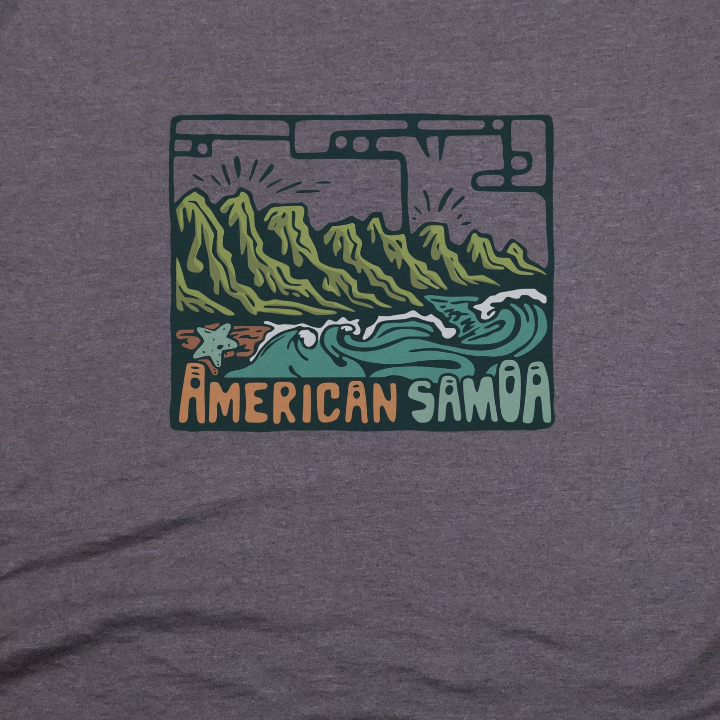 American Samoa National Park T-Shirt Adventure and Outdoors Themed T-Shirt
