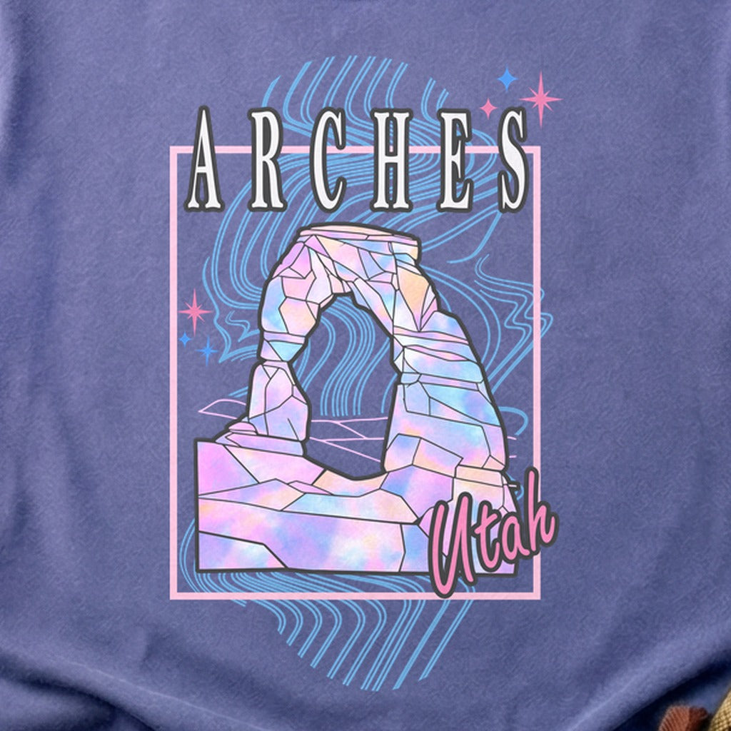 Arches Retro 80's Cotton T-Shirt