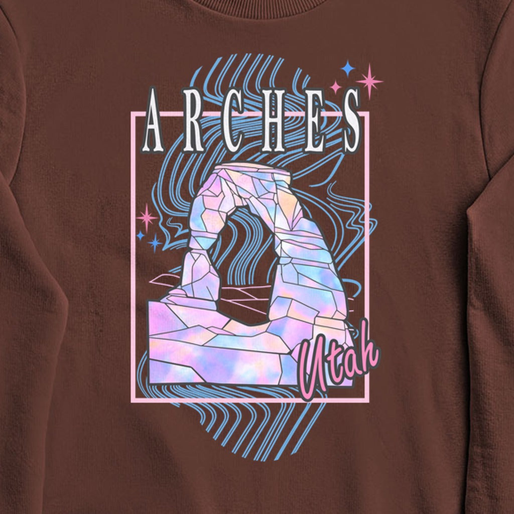 Arches Retro 80's Crewneck Sweatshirt