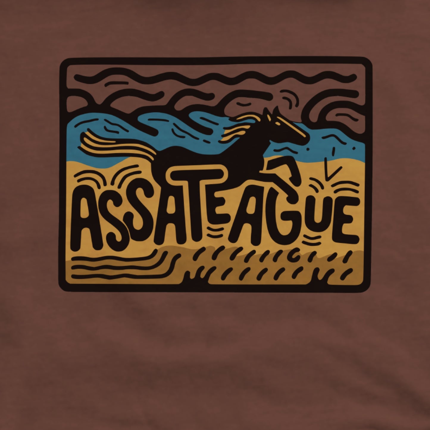 Assateague Island Hoodie Adventure and Outdoors Themed Hoodie