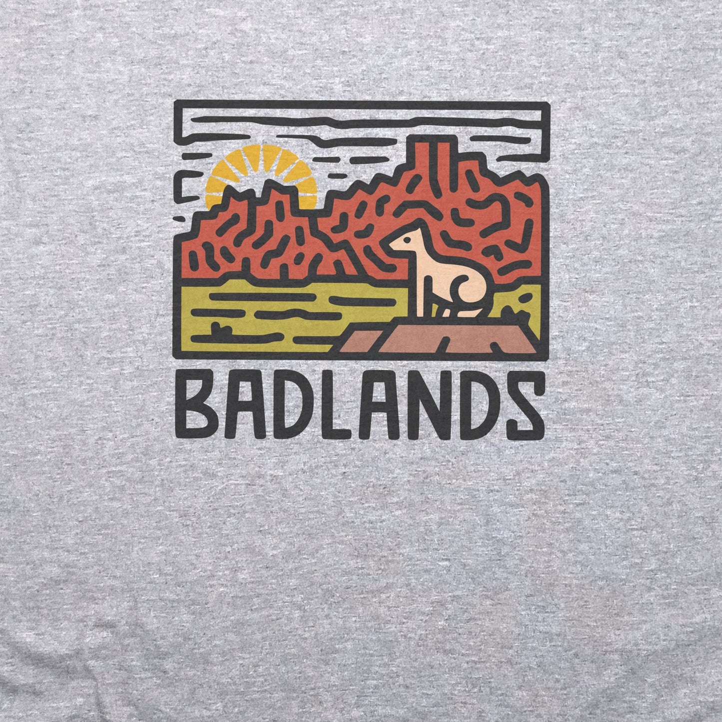 Badlands National Park T-Shirt Adventure and Outdoors Themed T-Shirt