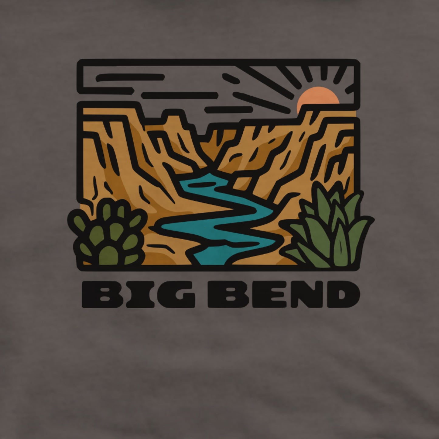 Big Bend National Park Hoodie Adventure and Outdoors Themed Hoodie