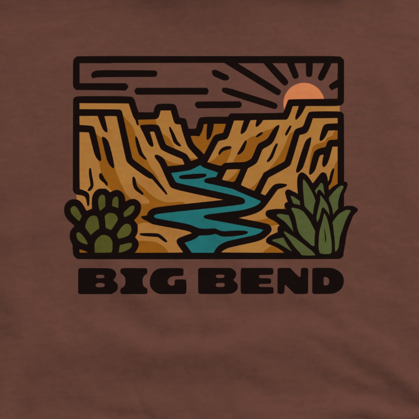 Big Bend National Park Hoodie Adventure and Outdoors Themed Hoodie