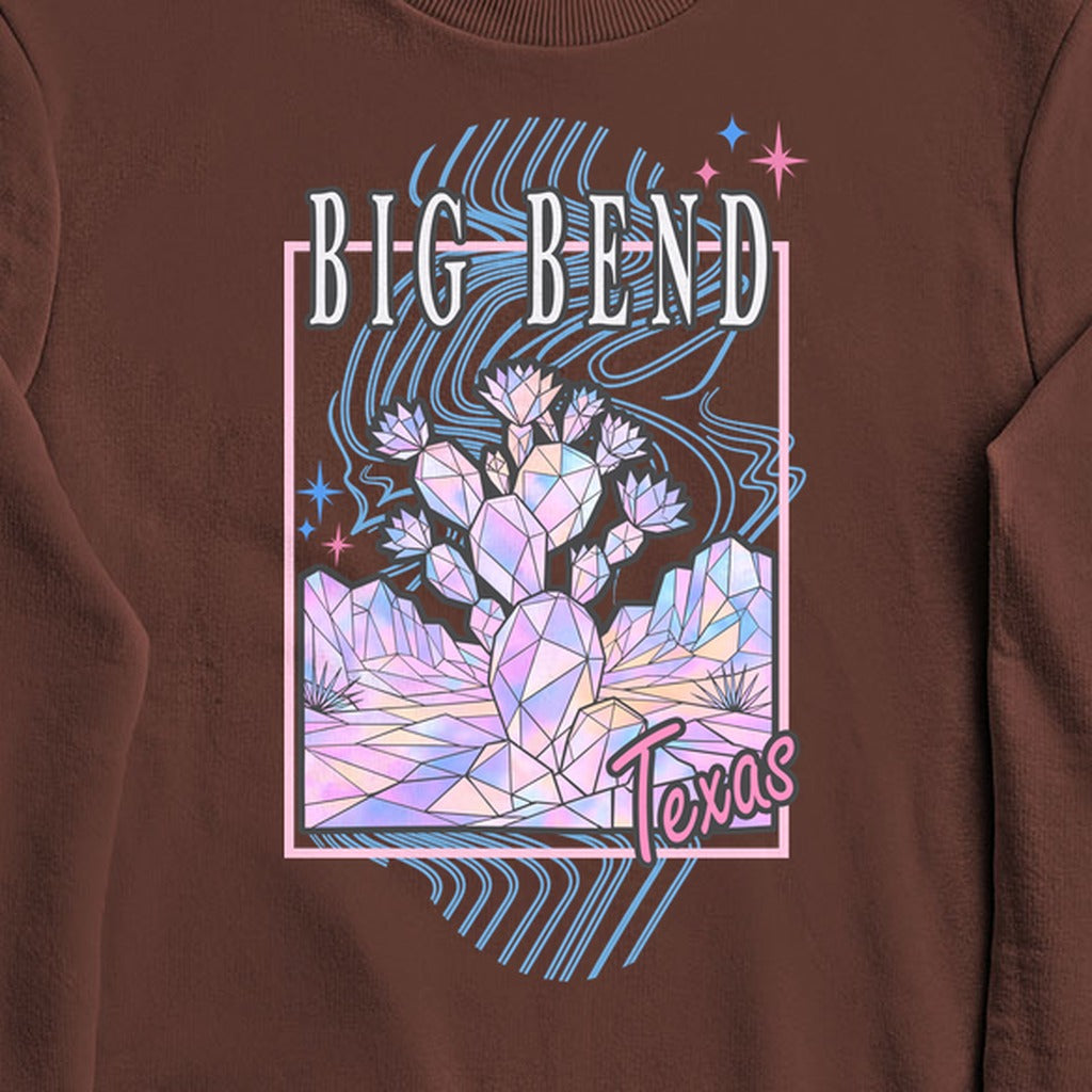 Big Bend Retro 80's Crewneck Sweatshirt