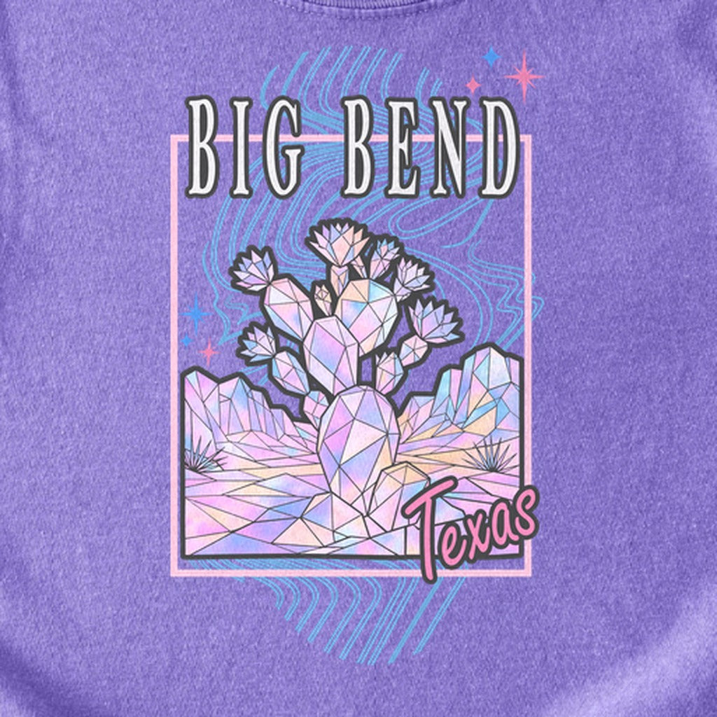 Big Bend Retro 80's Kids Cotton T-Shirt