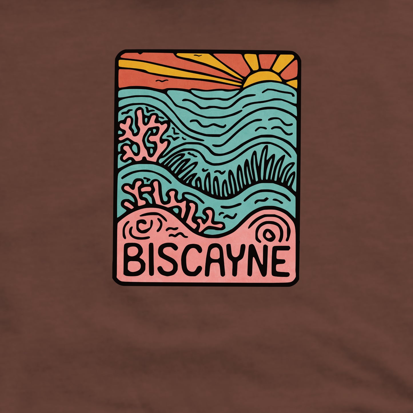Biscayne National Park Crewneck Sweatshirt Adventure and Outdoors Themed Sweatshirt