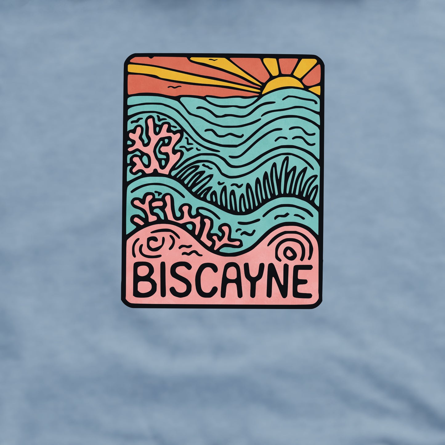 Biscayne National Park Crewneck Sweatshirt Adventure and Outdoors Themed Sweatshirt