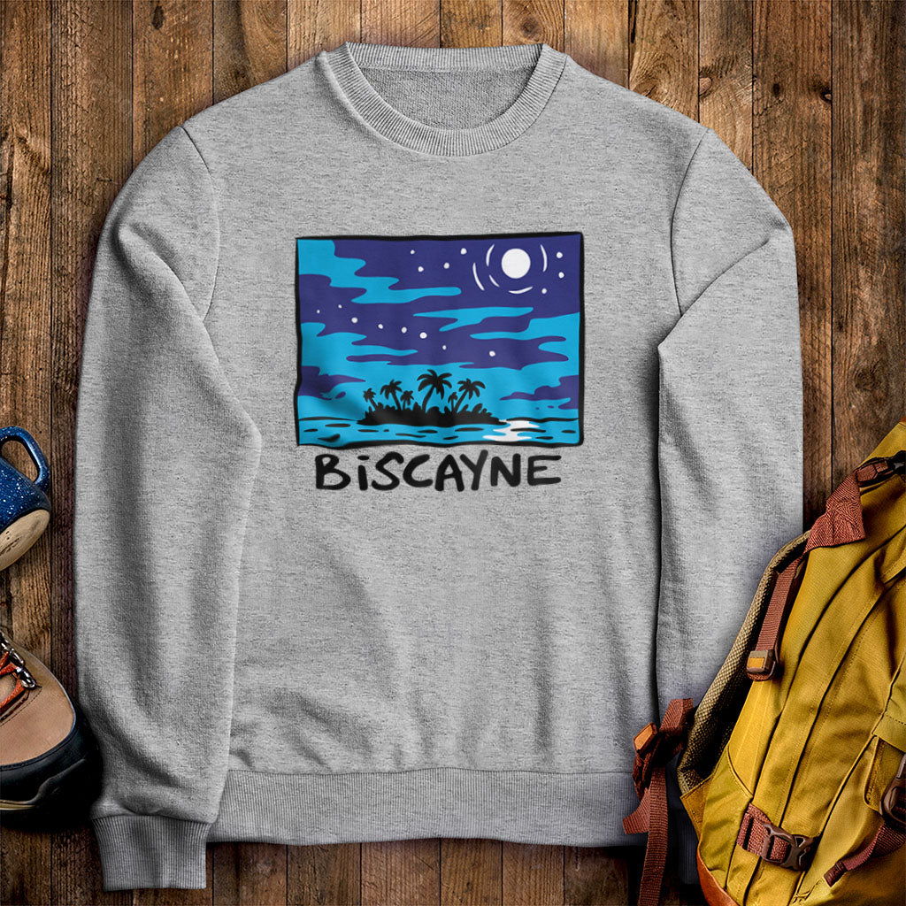 Biscayne at Night Crewneck Sweatshirt