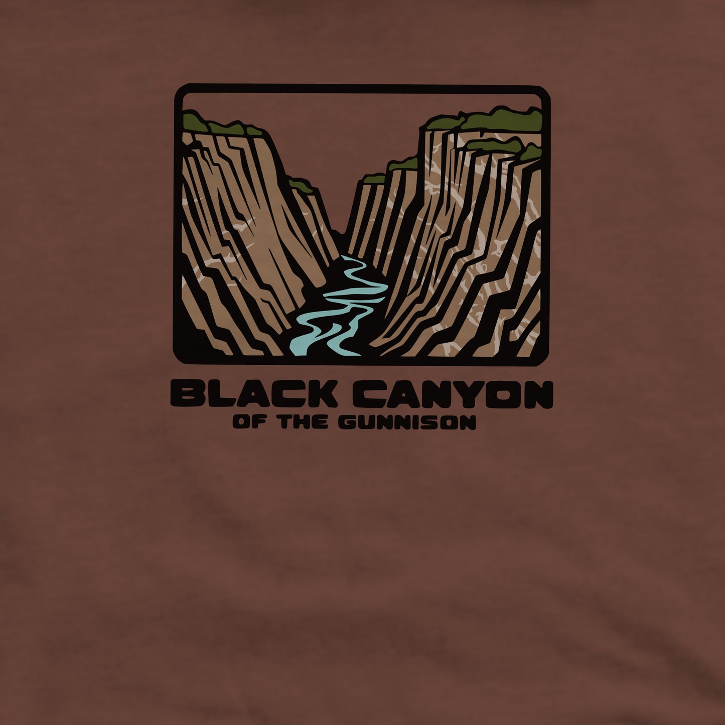 Black Canyon of the Gunnison National Park Crewneck Sweatshirt Adventure and Outdoors Themed Sweatshirt