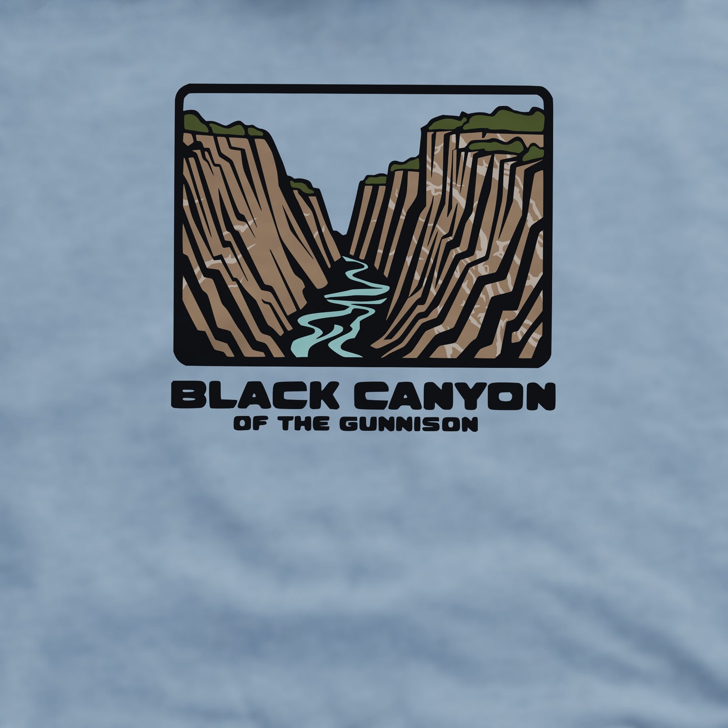 Black Canyon of the Gunnison National Park Crewneck Sweatshirt Adventure and Outdoors Themed Sweatshirt