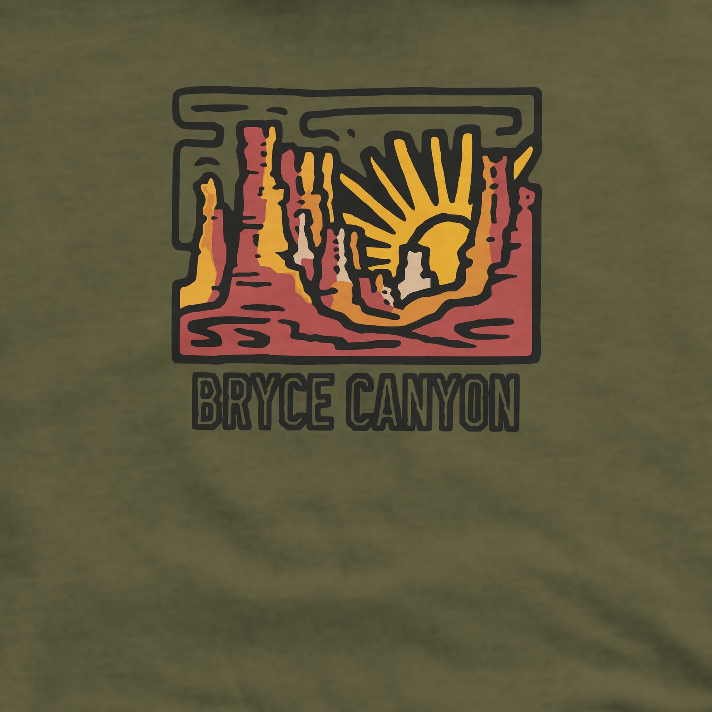 Bryce Canyon National Park Crewneck Sweatshirt Adventure and Outdoors Themed Sweatshirt
