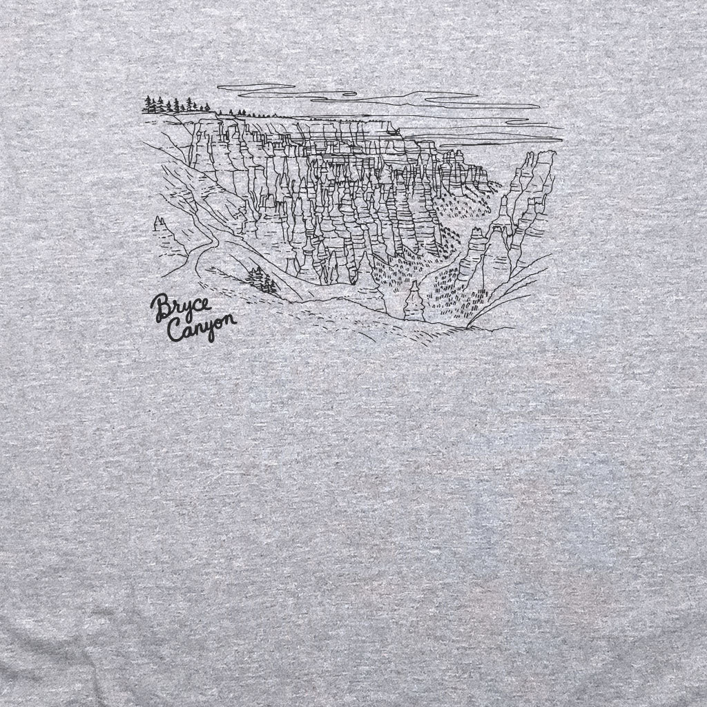 Bryce Line Drawing T-Shirt
