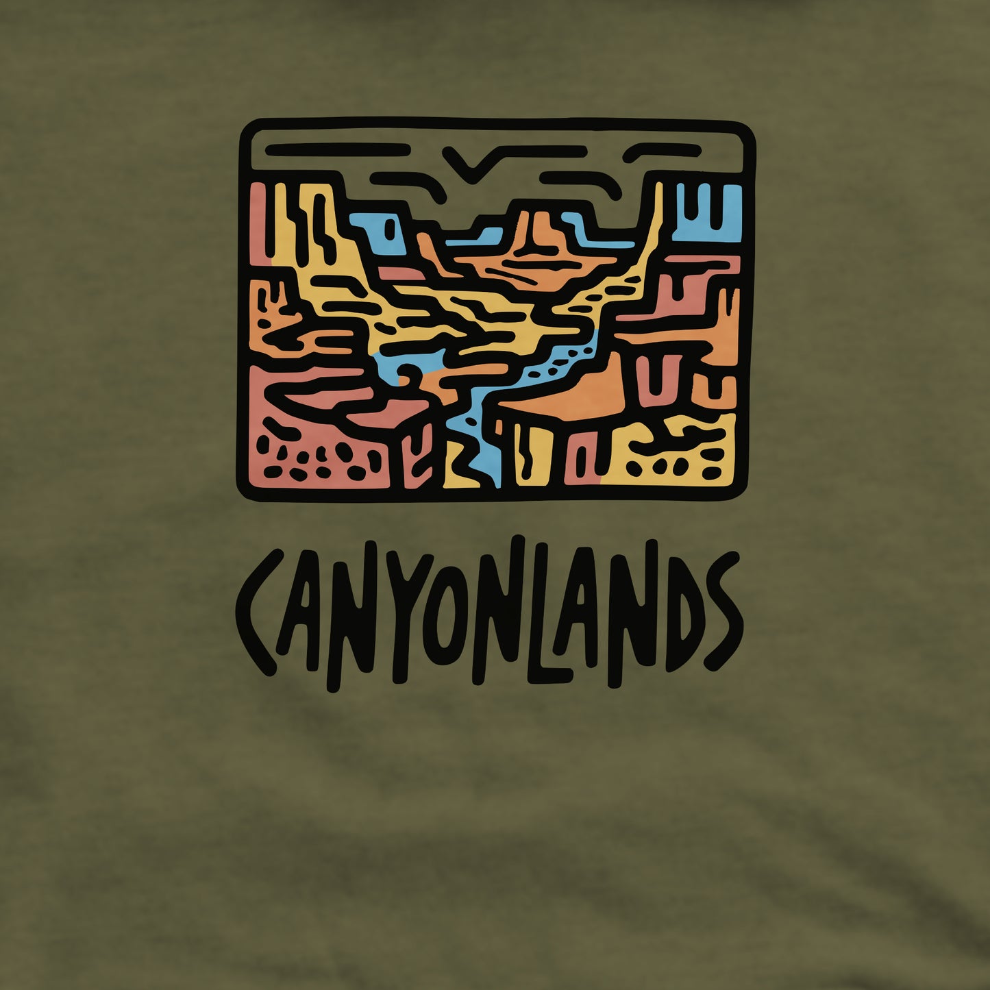 Canyonlands National Park Crewneck Sweatshirt Adventure and Outdoors Themed Sweatshirt