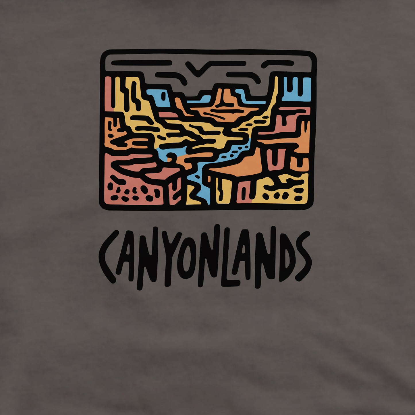 Canyonlands National Park Crewneck Sweatshirt Adventure and Outdoors Themed Sweatshirt