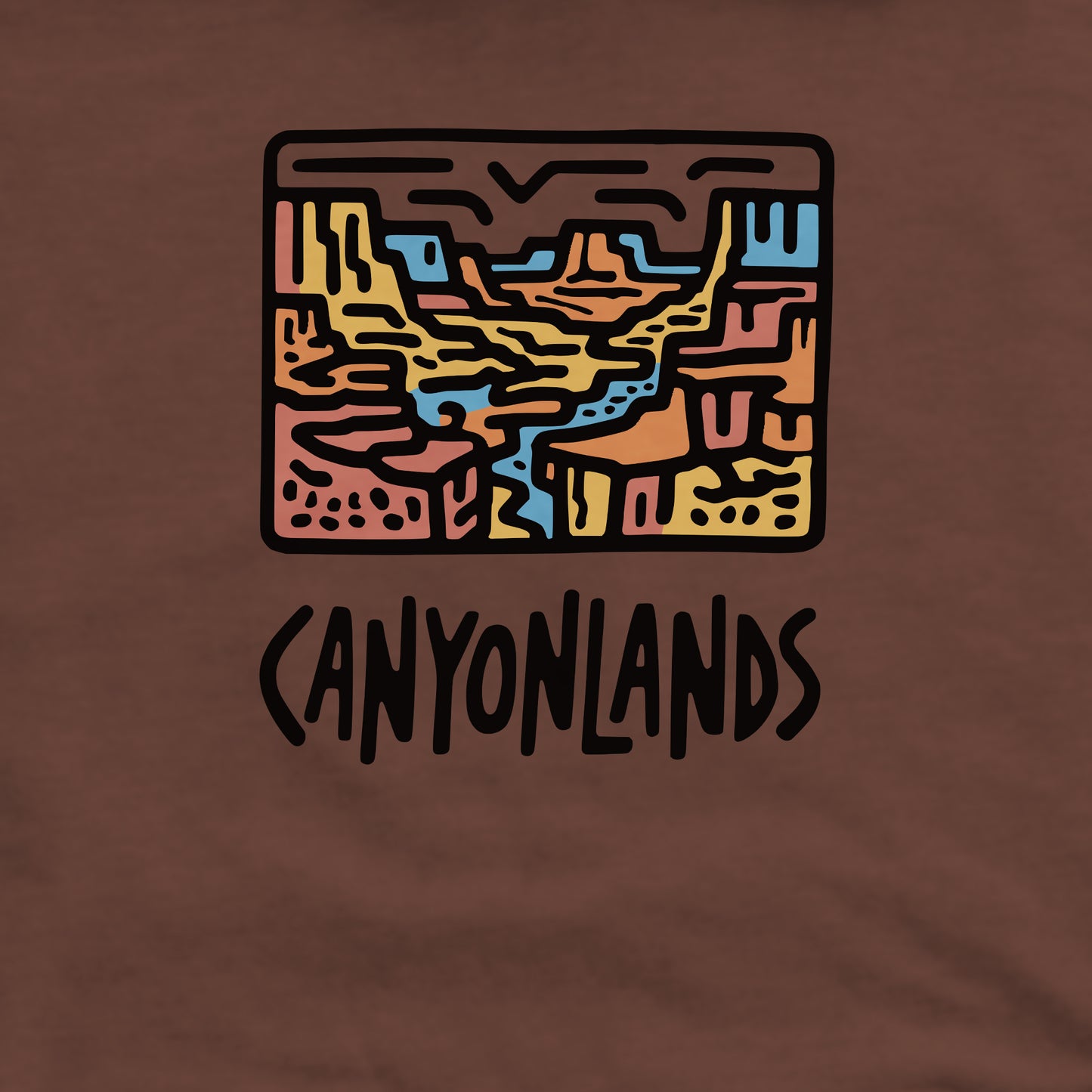 Canyonlands National Park Crewneck Sweatshirt Adventure and Outdoors Themed Sweatshirt