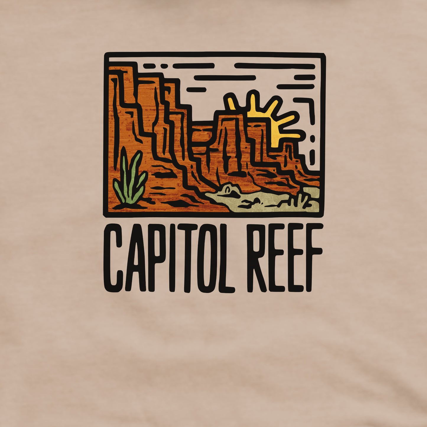 Capitol Reef National Park Crewneck Sweatshirt Adventure and Outdoors Themed Sweatshirt