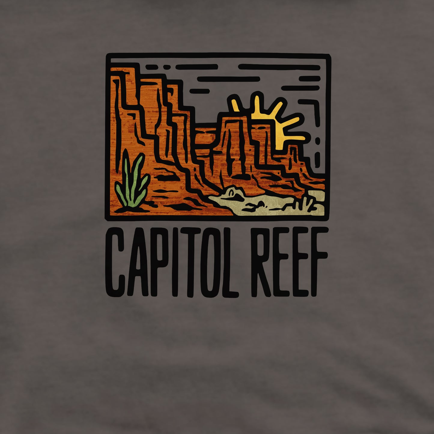 Capitol Reef National Park Crewneck Sweatshirt Adventure and Outdoors Themed Sweatshirt