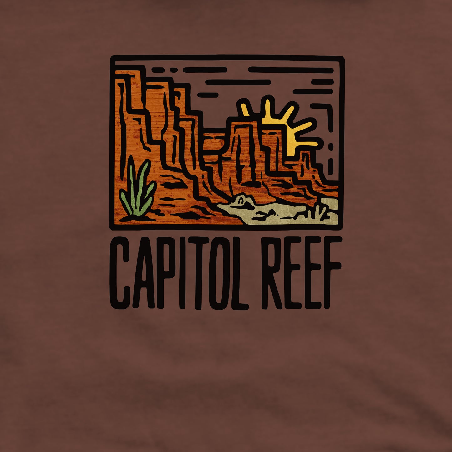 Capitol Reef National Park Crewneck Sweatshirt Adventure and Outdoors Themed Sweatshirt