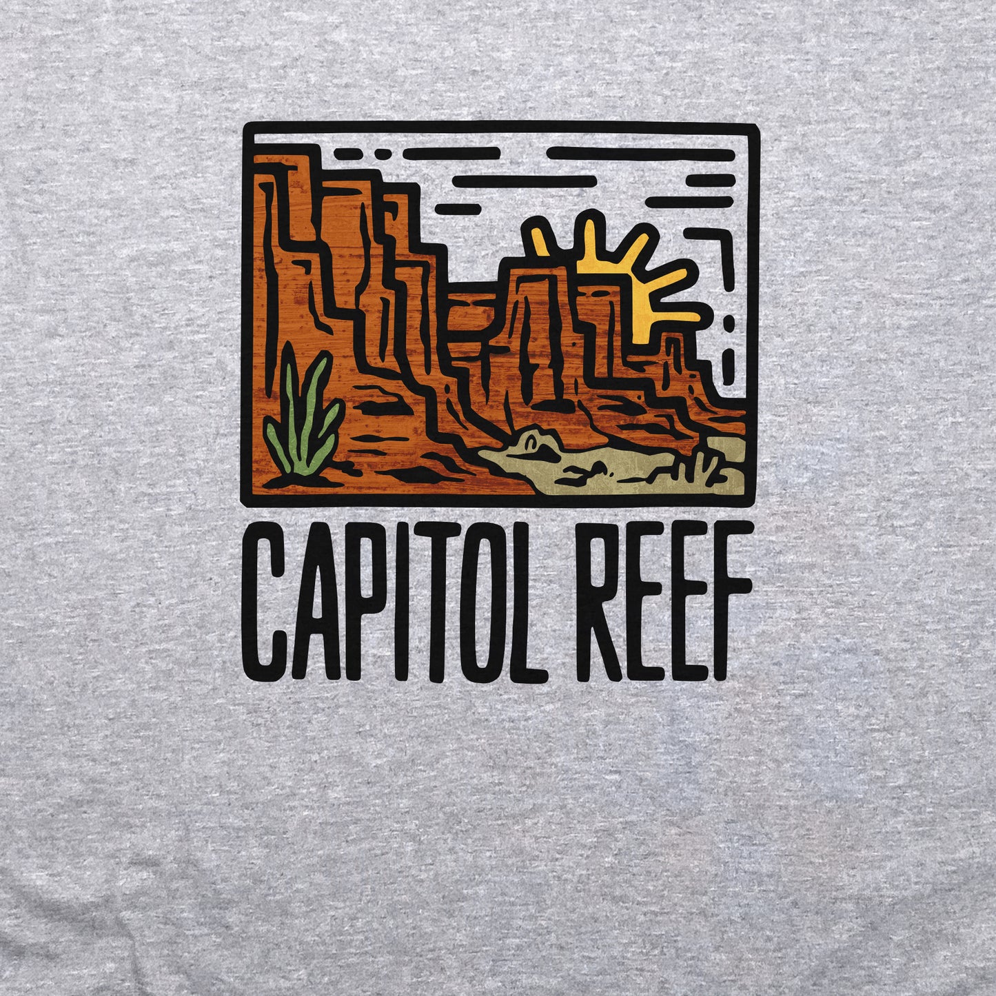Capitol Reef National Park Crewneck Sweatshirt Adventure and Outdoors Themed Sweatshirt