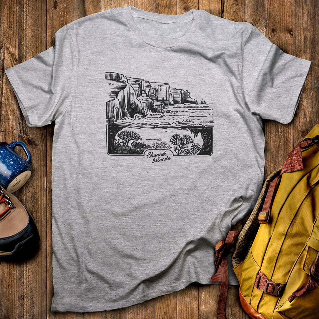 Channel Islands Line Drawing T-Shirt