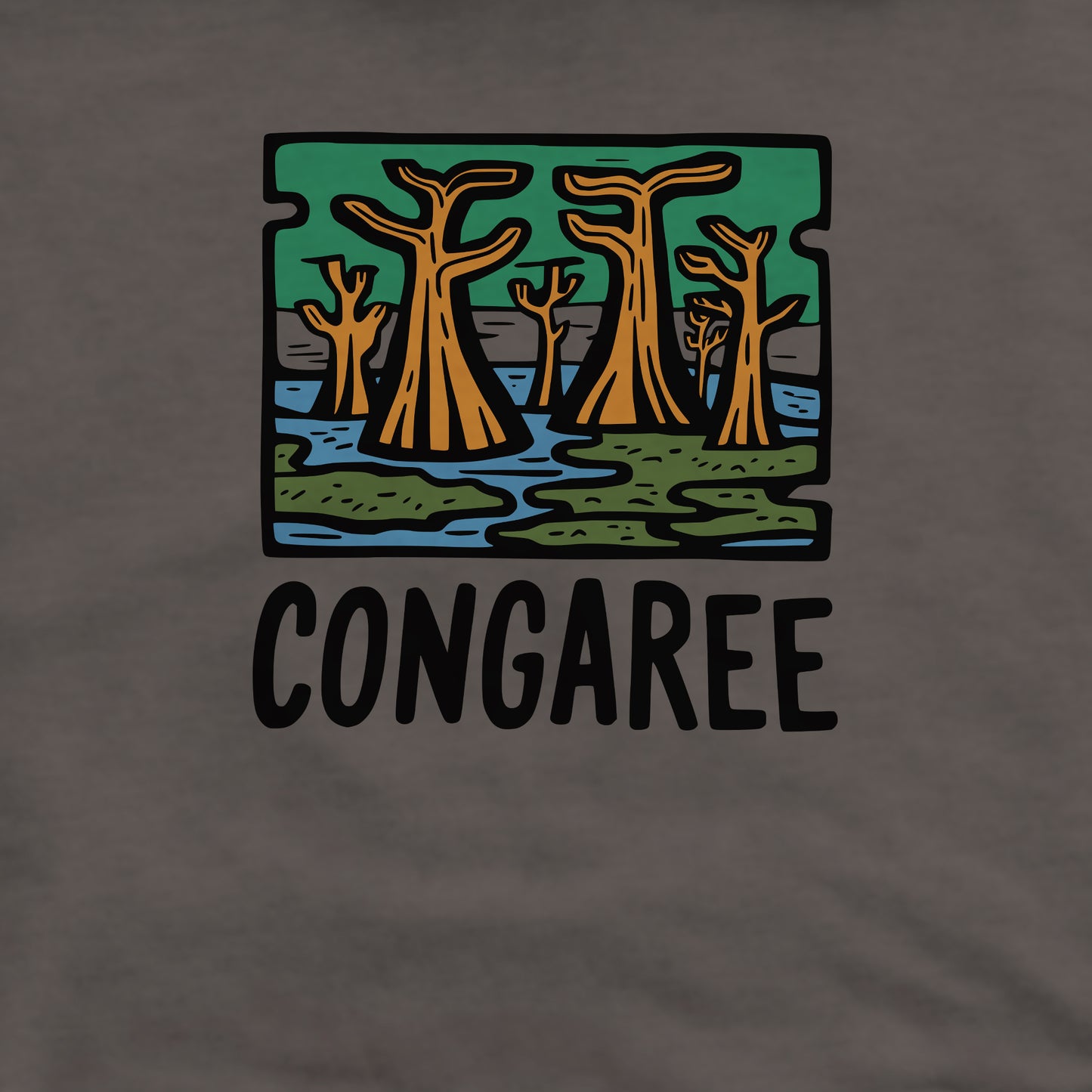 Congaree National Park Crewneck Sweatshirt Adventure and Outdoors Themed Sweatshirt