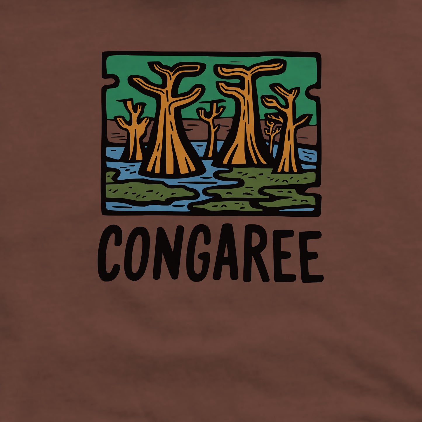 Congaree National Park Crewneck Sweatshirt Adventure and Outdoors Themed Sweatshirt
