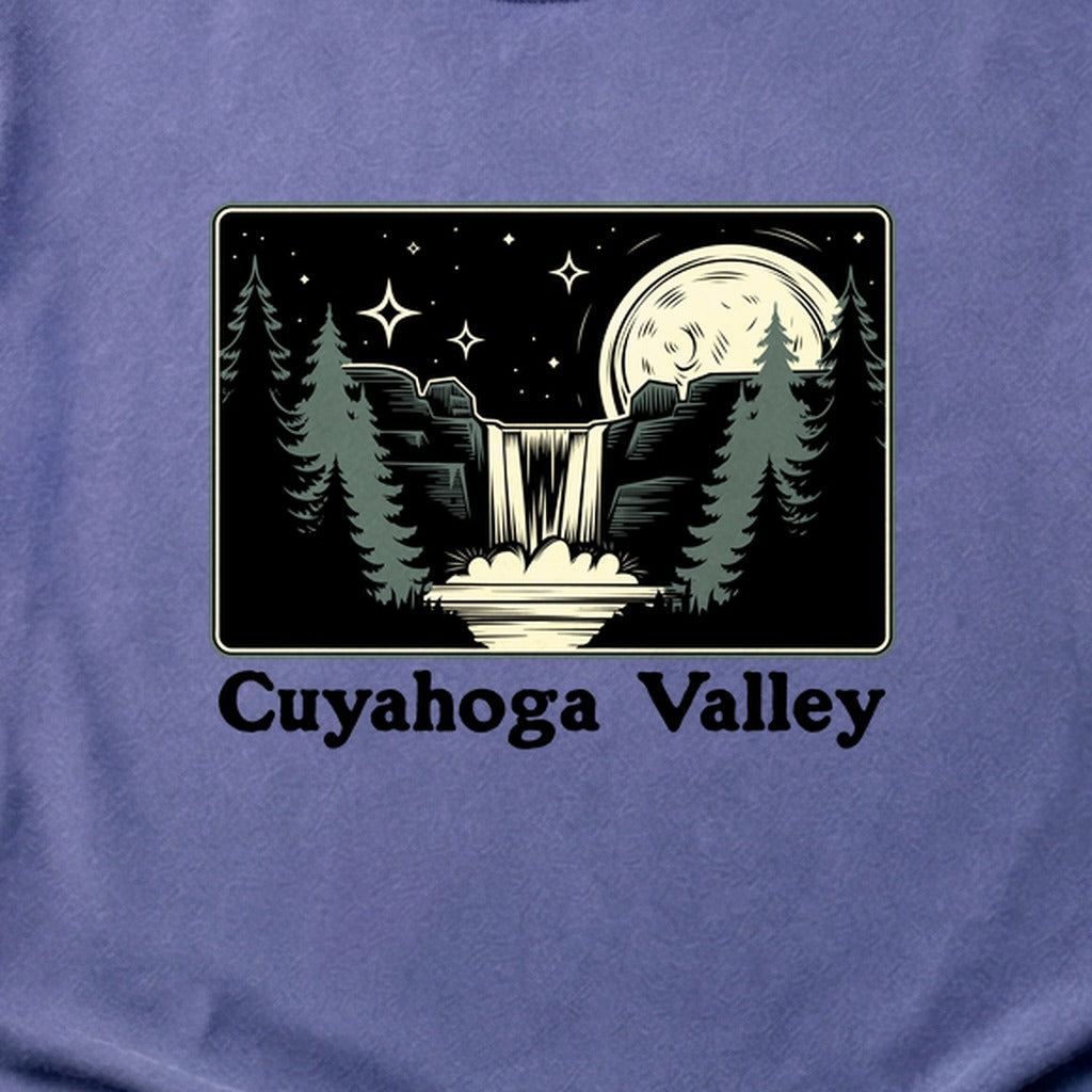 Cuyahoga Valley at Night Cotton T-Shirt