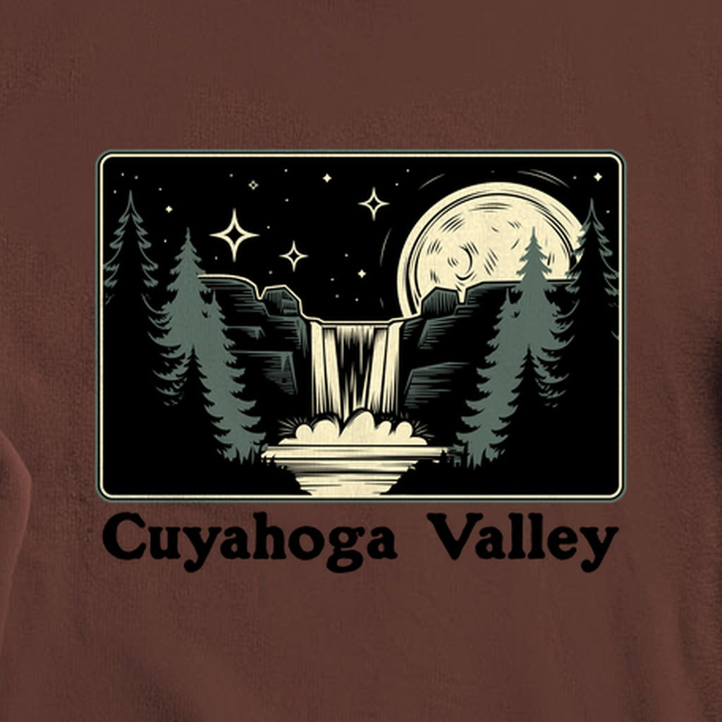 Cuyahoga Valley at Night Crewneck Sweatshirt